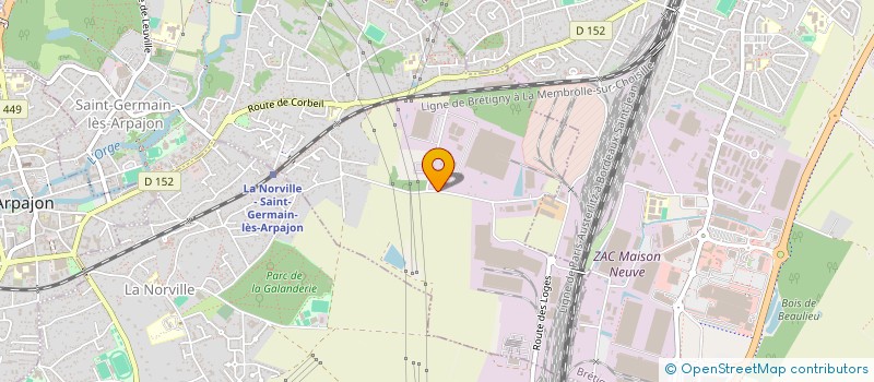 localisation de l'entreprise DEMGO à SAINT-GERMAIN-LES-ARPAJON