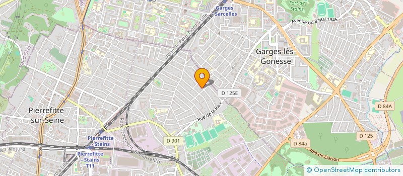 localisation de l'entreprise DEMHAT SOL à STAINS