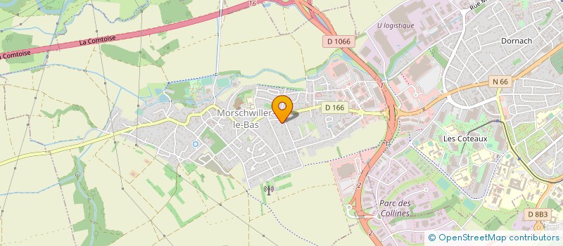 localisation de l'entreprise DEMI  MORSCHWILLER-LE-BAS