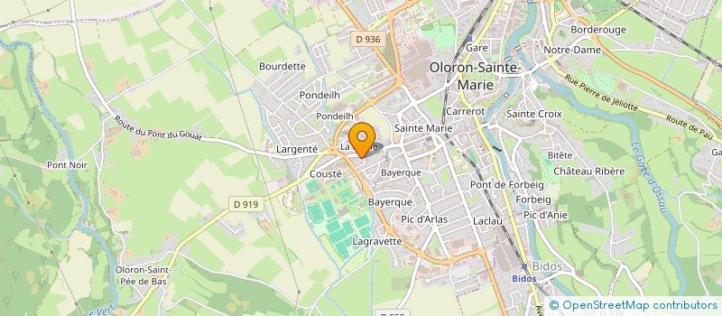 localisation de l'entreprise DEMI KIWI PRODUCTIONS à OLORON-SAINTE-MARIE