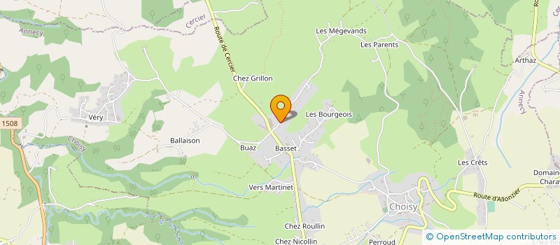 localisation de l'entreprise DEMI-LUNE  CHOISY