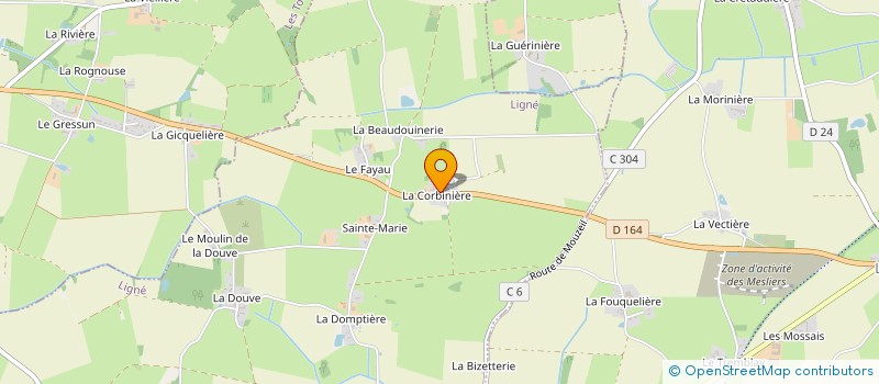 localisation de l'entreprise DEMI-MESURE  LIGNE