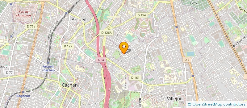 localisation de l'entreprise DEMIANA à VILLEJUIF