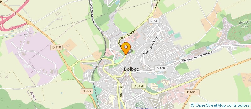 localisation de l'entreprise DEMIBAT  SANDOUVILLE