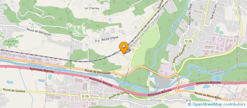 localisation de l'entreprise DEMIDEC à MARIGNIER
