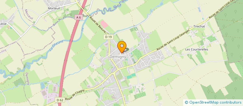 localisation de l'entreprise DEMIGNY HAND-BALL CLUB  DEMIGNY