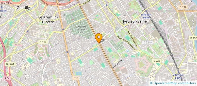 localisation de l'entreprise DEMIK INTERNATIONAL à IVRY-SUR-SEINE