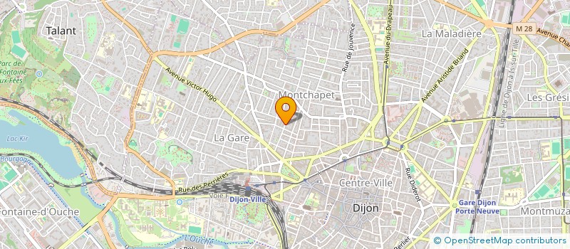 localisation de l'entreprise DEMIL à DIJON