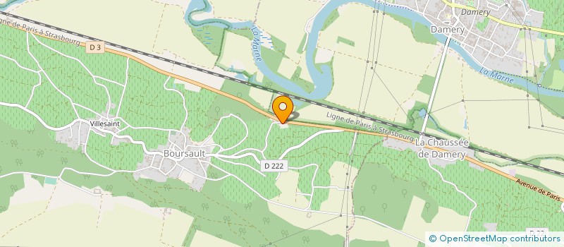 localisation de l'entreprise DEMILLY AUTO  BOURSAULT