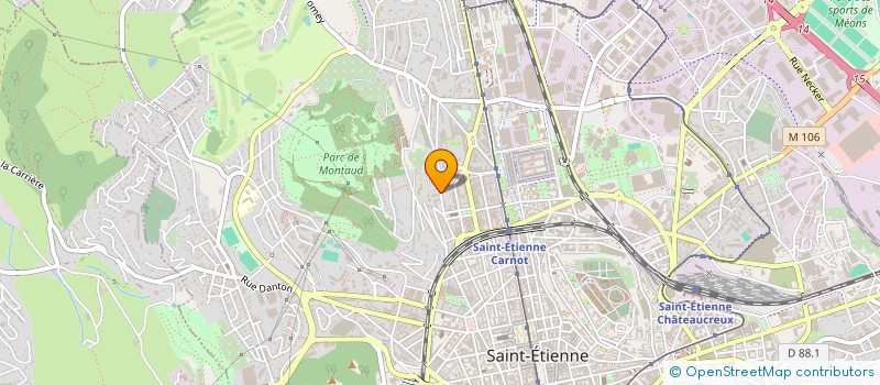 localisation de l'entreprise DEMINEURS  SAINT-ETIENNE