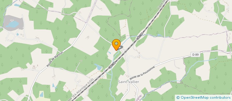 localisation de l'entreprise DEMINIER MERLETTI à BOISBRETEAU