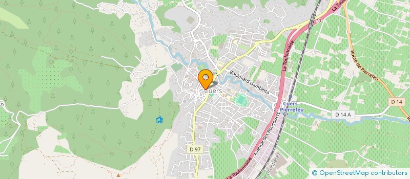 localisation de l'entreprise DEMIPA  CUERS