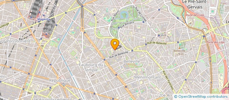 localisation de l'entreprise DEMIR à PARIS