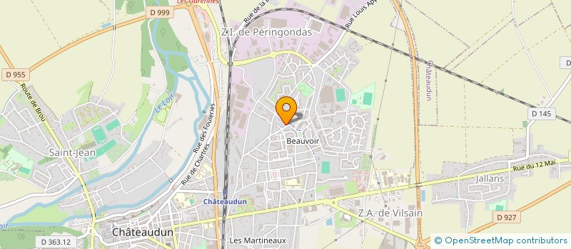 localisation de l'entreprise DEMIR à CHATEAUDUN