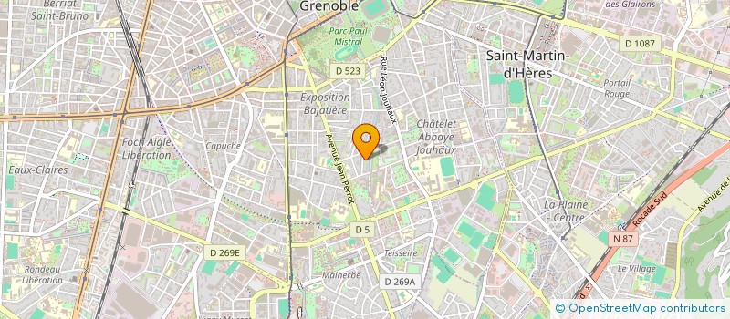 localisation de l'entreprise DEMIR à GRENOBLE