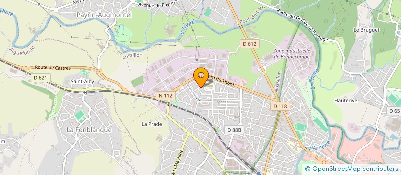 localisation de l'entreprise DEMIR  AUSSILLON