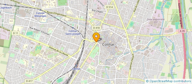 localisation de l'entreprise DEMIR  COLMAR