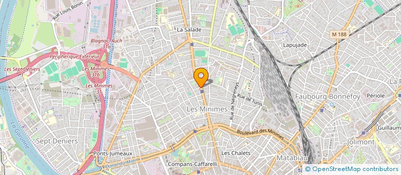 localisation de l'entreprise DEMIR CARRELAGES à TOULOUSE