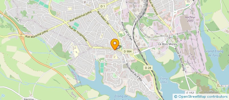 localisation de l'entreprise DEMIR GRILL  TORCY