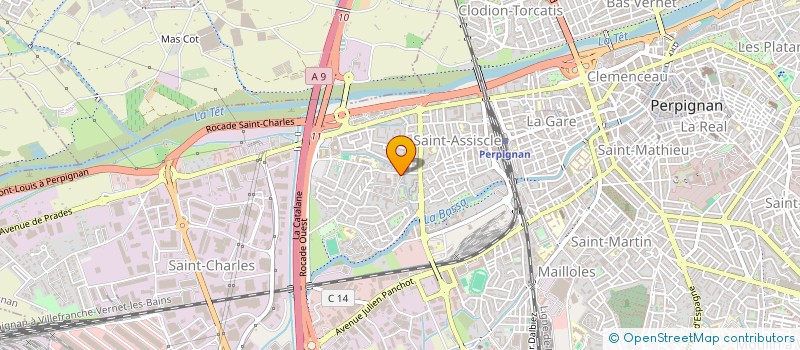 localisation de l'entreprise DEMIR MEZIANI  PERPIGNAN