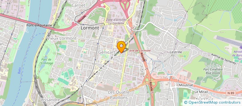 localisation de l'entreprise DEMIRA  LORMONT