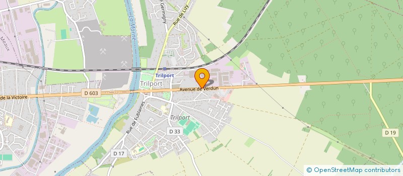 localisation de l'entreprise DEMIRBAS à TRILPORT
