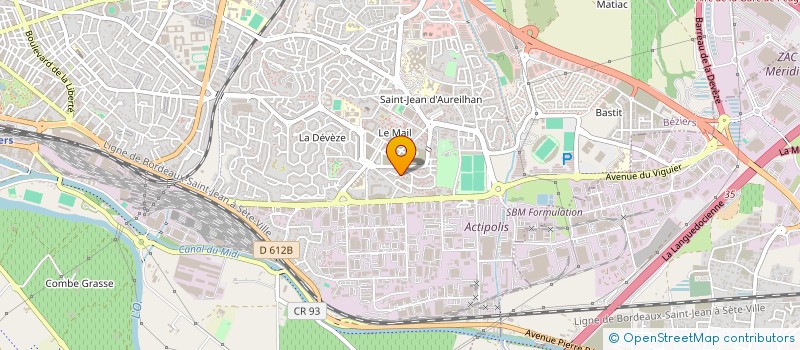 localisation de l'entreprise DEMIRCI  BEZIERS