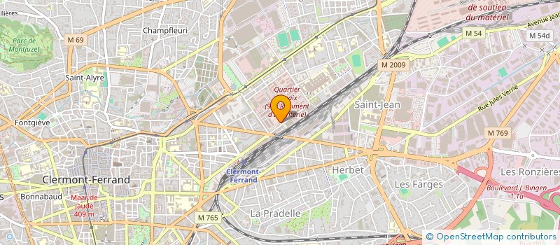 localisation de l'entreprise DEMIRCI IMMO  CLERMONT-FERRAND