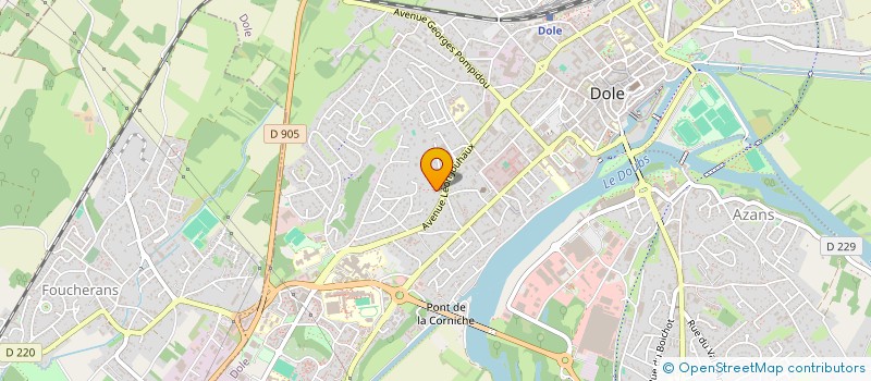 localisation de l'entreprise DEMIRCI KOKEN à DOLE