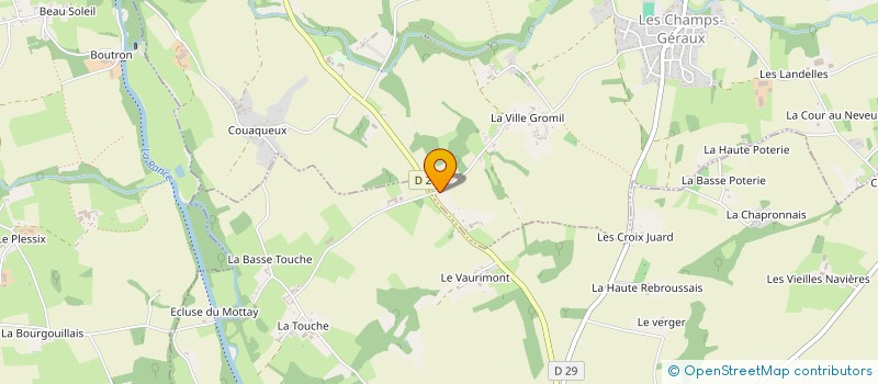 localisation de l'entreprise DEMIRCIOGLU  LES CHAMPS-GERAUX