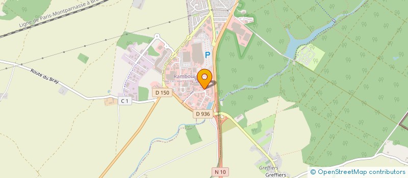 localisation de l'entreprise DEMIRCO à RAMBOUILLET