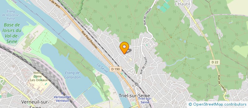 localisation de l'entreprise DEMIREL  TRIEL-SUR-SEINE