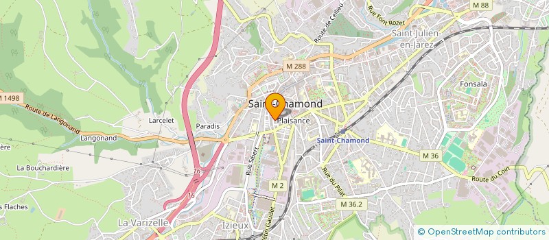 localisation de l'entreprise DEMIRIMMO  SAINT-CHAMOND