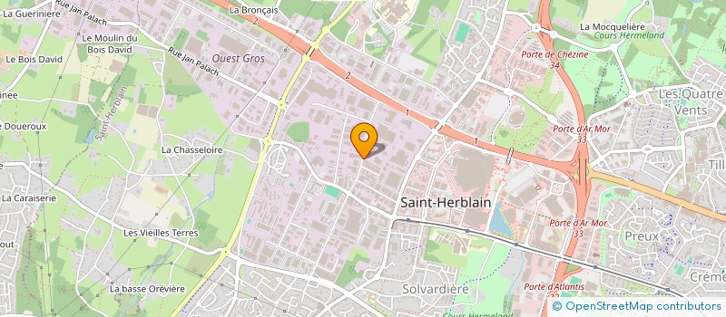 localisation de l'entreprise DEMIROK  SAINT-HERBLAIN