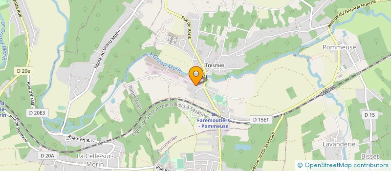localisation de l'entreprise DEMISTOPE à POMMEUSE