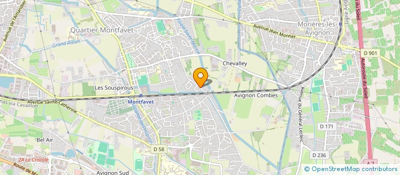 localisation de l'entreprise DEMIURGOS  AVIGNON