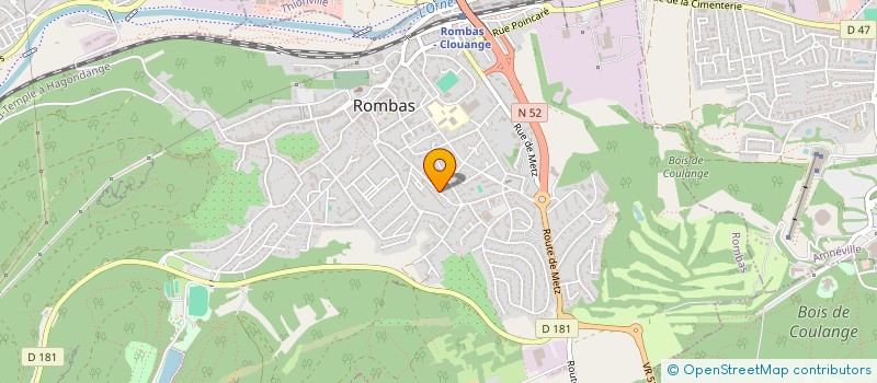 localisation de l'entreprise DEMKAR  ROMBAS