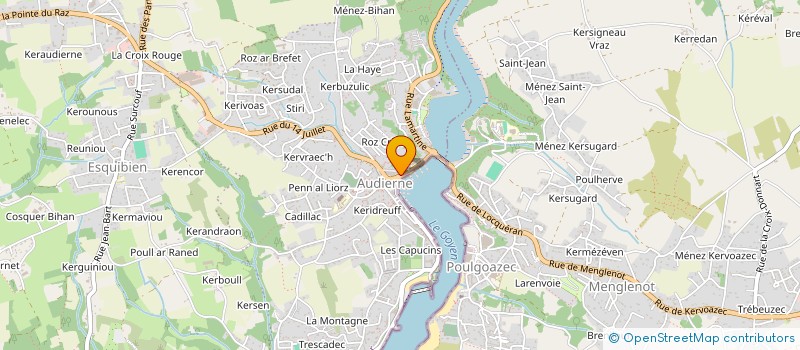 localisation de l'entreprise DEMKC AUDIERNE  AUDIERNE