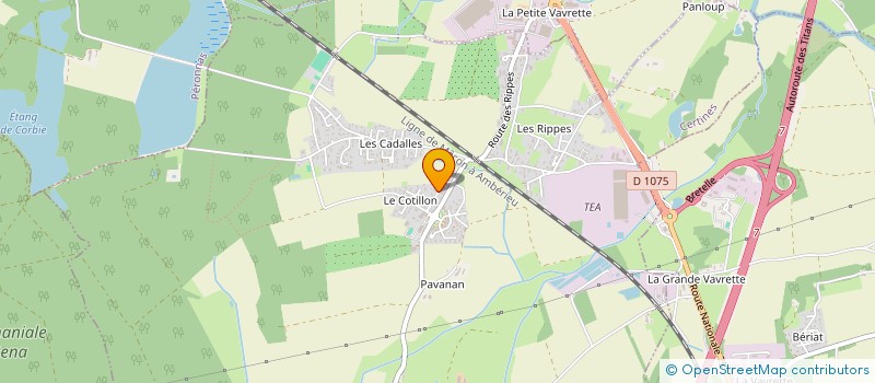 localisation de l'entreprise DEML'AIN à CERTINES