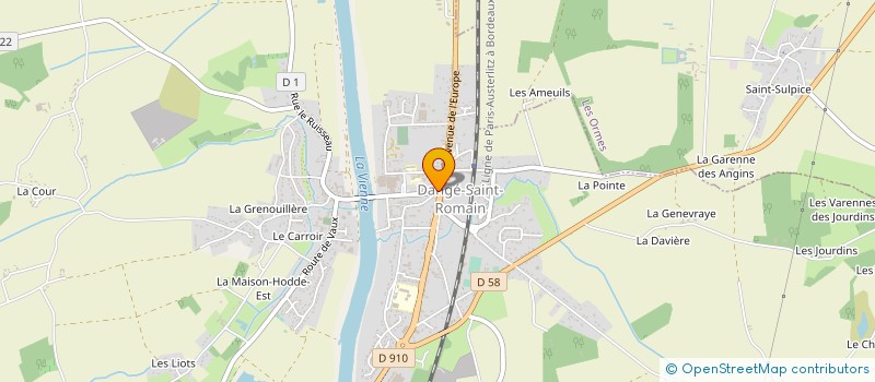localisation de l'entreprise DEMLIN à DANGE-SAINT-ROMAIN