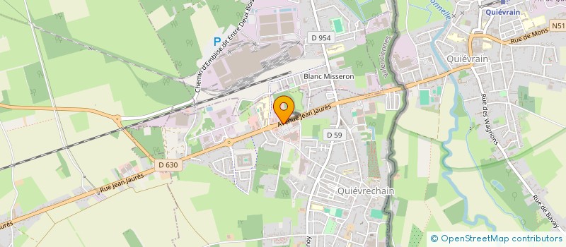 localisation de l'entreprise DEMLOG à QUIEVRECHAIN