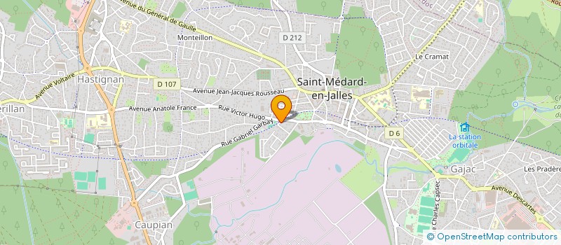 localisation de l'entreprise DEMMA  SAINT-MEDARD-EN-JALLES