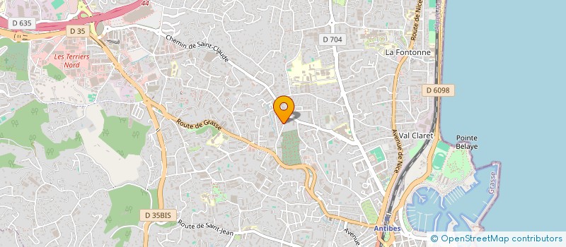 localisation de l'entreprise DEMMERLE RENOVATION à ANTIBES