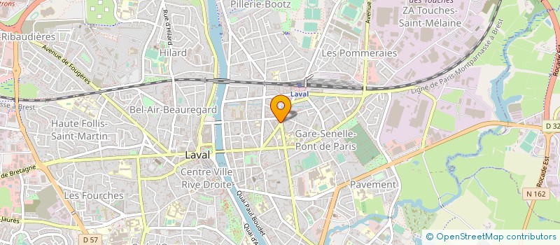 localisation de l'entreprise DEMO à LAVAL