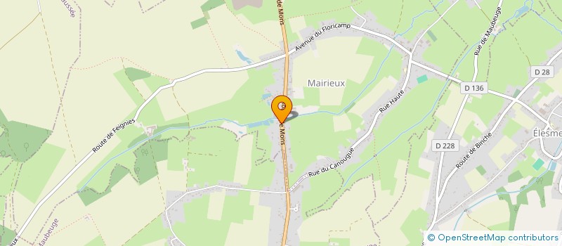 localisation de l'entreprise DEMO CONSTRUCT METAL  BETTIGNIES