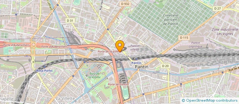 localisation de l'entreprise DEMO DEM à PANTIN