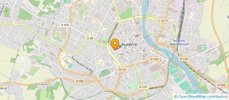 localisation de l'entreprise DEMO DESIGN à AUXERRE