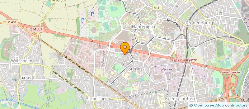 localisation de l'entreprise DEMO FRANCE  STRASBOURG