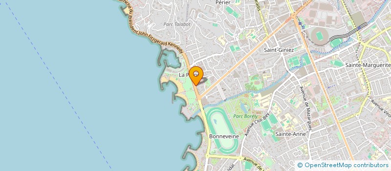 localisation de l'entreprise DEMO IMMO à MARSEILLE