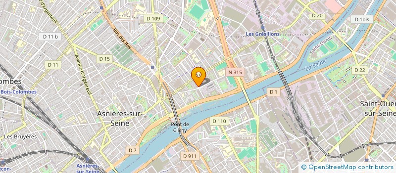 localisation de l'entreprise DEMO-RENOV  ASNIERES-SUR-SEINE